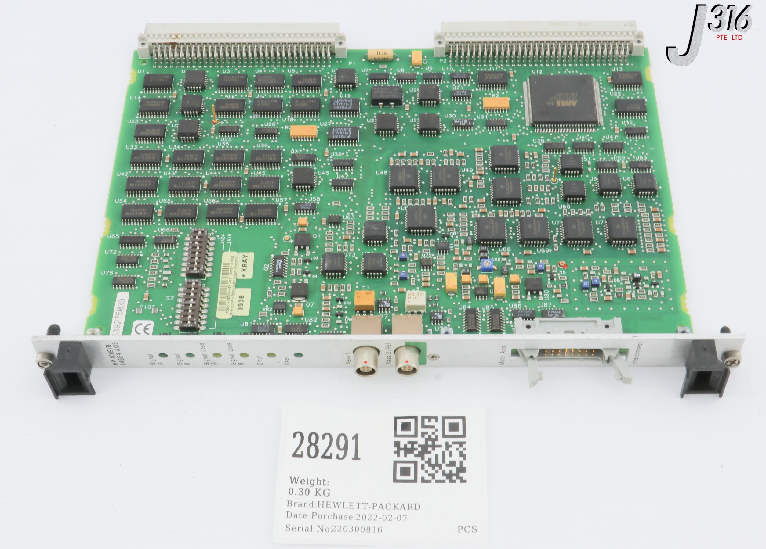 専用1 28291 HEWLETT-PACKARD PCB, LASER AXIS, 10897B 10897-60002 | eBay